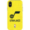 NBA Utah Jazz Yellow Texture iPhone XS Pro Case