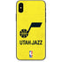 NBA Utah Jazz Yellow Texture iPhone XS Skin