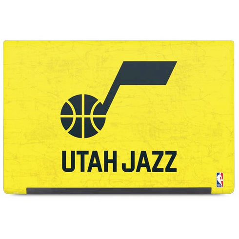NBA Utah Jazz Yellow Texture Dell Latitude Skin