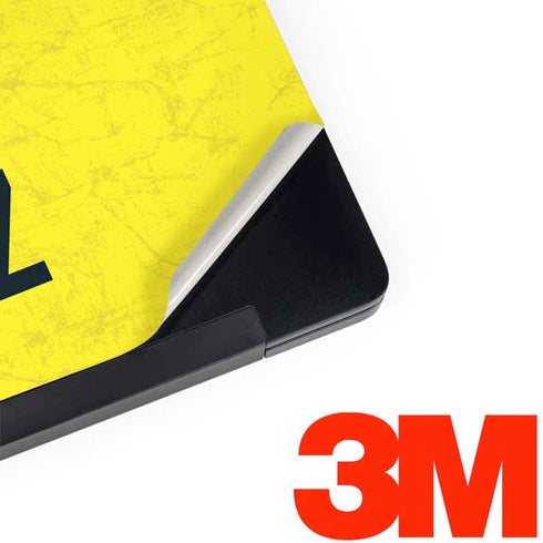NBA Utah Jazz Yellow Texture Dell Latitude Skin