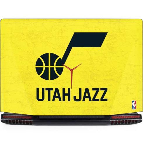 NBA Utah Jazz Yellow Texture Legion Y720 Skin