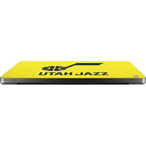 NBA Utah Jazz Yellow Texture MacBook Pro 14in (2021-24) Skin