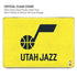 NBA Utah Jazz Yellow Texture MacBook Pro 15in (2016-19) Case plus Skin