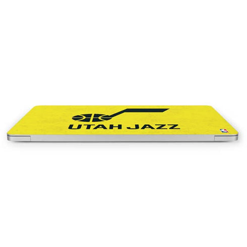 NBA Utah Jazz Yellow Texture Apple MacBook Pro 16-inch Skin