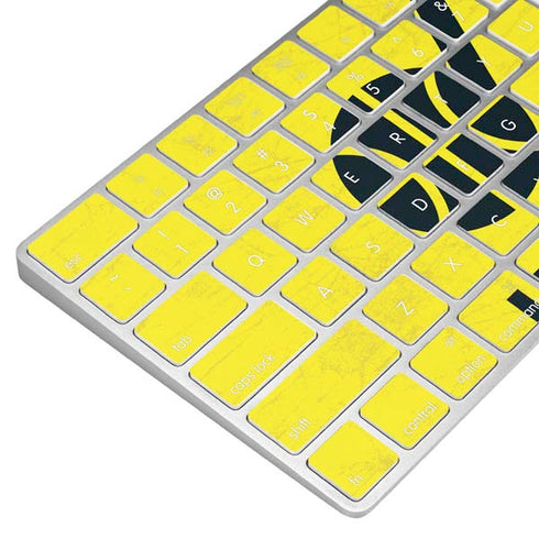 NBA Utah Jazz Yellow Texture Magic Keyboard Skin