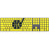 NBA Utah Jazz Yellow Texture Magic Keyboard with Numeric Keypad Skin