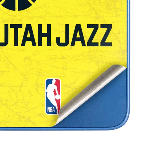 NBA Utah Jazz Yellow Texture Moto G Play 4G (2024) Skin