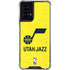 NBA Utah Jazz Yellow Texture Moto G Power 5G (2024) Clear Case