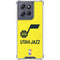 NBA Utah Jazz Yellow Texture Moto G Stylus 5G (2025) Clear Case