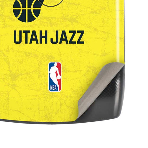 NBA Utah Jazz Yellow Texture Motorola RAZR Skin
