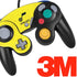 NBA Utah Jazz Yellow Texture Nintendo GameCube Controller Skin