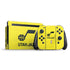 NBA Utah Jazz Yellow Texture Nintendo Switch Bundle Skin