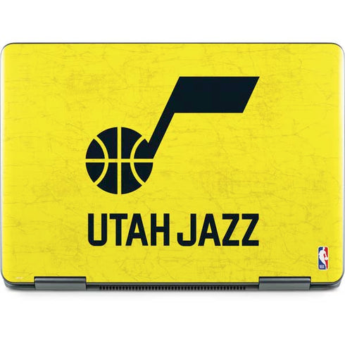 NBA Utah Jazz Yellow Texture Notebook 9 Pro 13in (2017) Skin