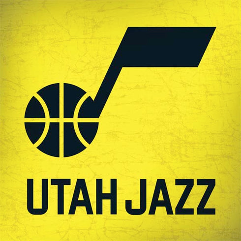 NBA Utah Jazz Yellow Texture Notebook 9 Pro 13in (2017) Skin