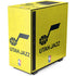 NBA Utah Jazz Yellow Texture NZXT H510 Compact ATX Mid-Tower Case Skin