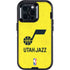 NBA Utah Jazz Yellow Texture Otterbox Defender iPhone Skin