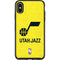 NBA Utah Jazz Yellow Texture Otterbox Symmetry iPhone Skin