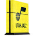 NBA Utah Jazz Yellow Texture PS4 Console Skin