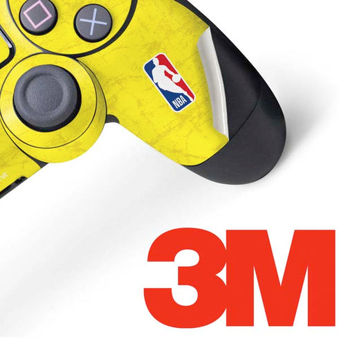 NBA Utah Jazz Yellow Texture PS4 Controller Skin