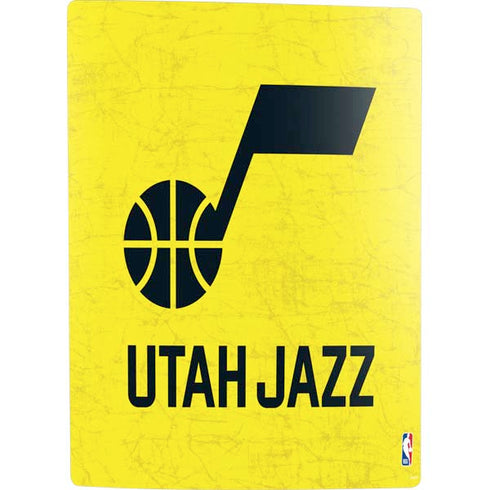 NBA Utah Jazz Yellow Texture PS5 Digital Edition Bundle Skin