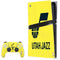 NBA Utah Jazz Yellow Texture PS5 Pro Bundle Skin