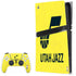 NBA Utah Jazz Yellow Texture PlayStation PS5 Skins
