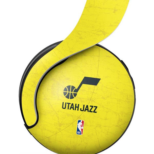 NBA Utah Jazz Yellow Texture PULSE 3D Wireless Headset for PS5 Skin