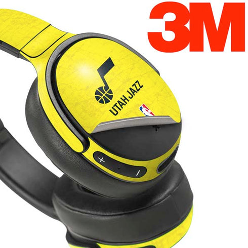 NBA Utah Jazz Yellow Texture Skullcandy Venue Skin