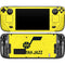 NBA Utah Jazz Yellow Texture Steam Deck Handheld Gaming Computer OLED Skin