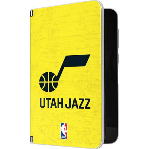 NBA Utah Jazz Yellow Texture Surface Duo Skin