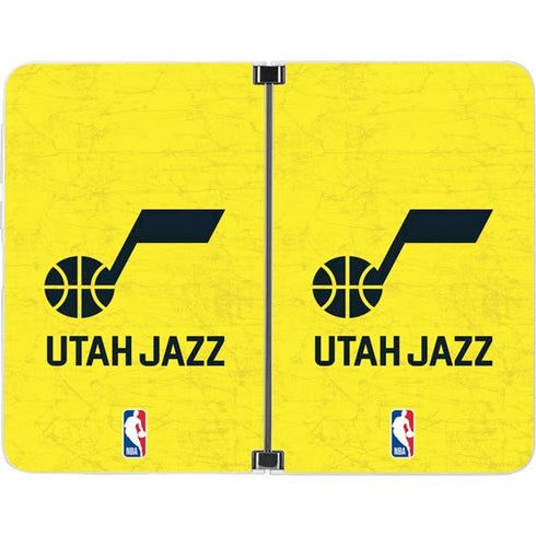NBA Utah Jazz Yellow Texture Surface Duo Skin