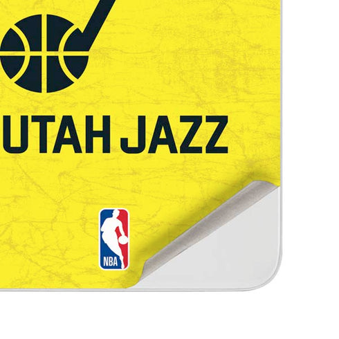 NBA Utah Jazz Yellow Texture Surface Duo Skin