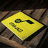 NBA Utah Jazz Yellow Texture Surface Laptop 2 Skin