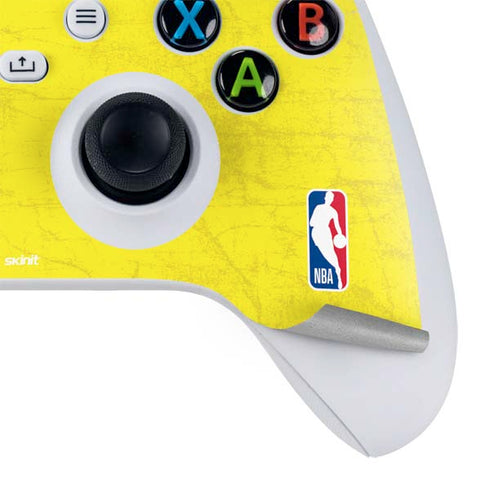 NBA Utah Jazz Yellow Texture Xbox Series S Bundle Skin
