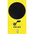 NBA Utah Jazz Yellow Texture Xbox Series S Console Skin
