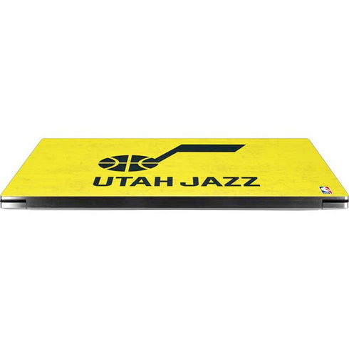 NBA Utah Jazz Yellow Texture Dell XPS Skin