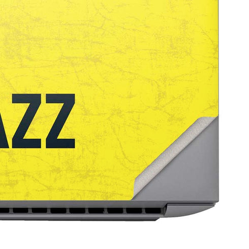 NBA Utah Jazz Yellow Texture HP ZBook Fury 16 G10 Skin