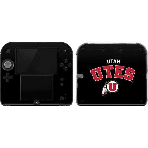 University of Utah Utes Logo Nintendo Skins