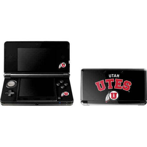 University of Utah Utes Logo Nintendo Skins