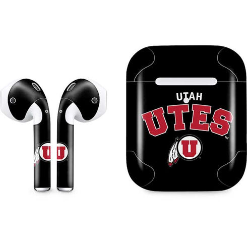 University of Utah Utes Logo Apple AirPods 2 Skin