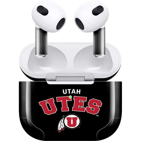 University of Utah Utes Logo Apple AirPods (3rd Gen 2021) Skin