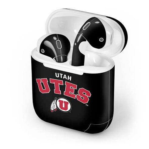 University of Utah Utes Logo Apple AirPods Skin