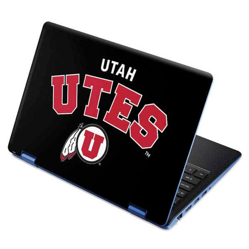 University of Utah Utes Logo Aspire R11 11.6in Skin