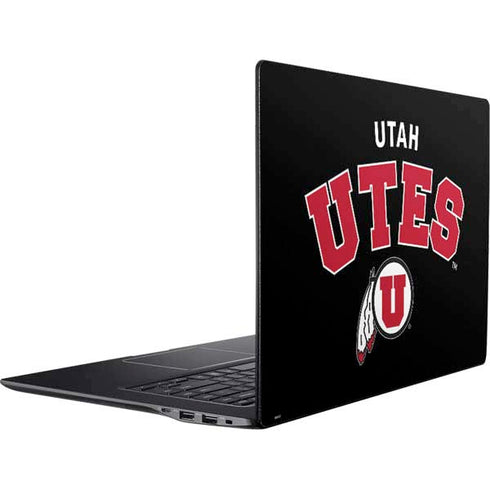University of Utah Utes Logo Ativ Book 9 (15.6in 2014) Skin