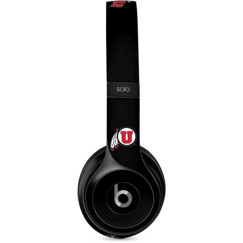 University of Utah Utes Logo Beats Solo 2 Wired Skin
