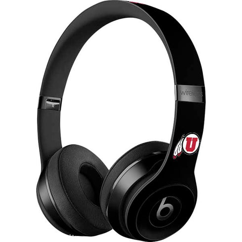 University of Utah Utes Logo Beats Solo 3 Wireless Skin