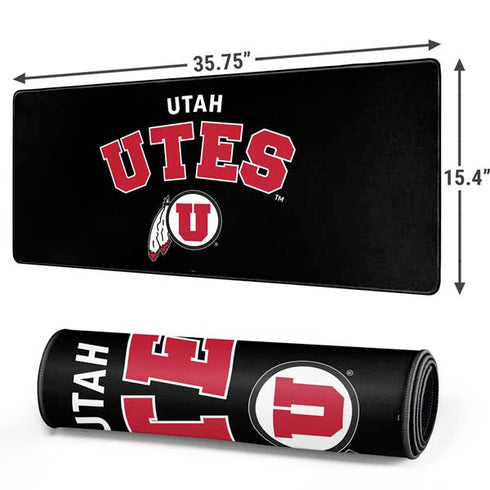 University of Utah Utes Logo Gaming Mouse Pad