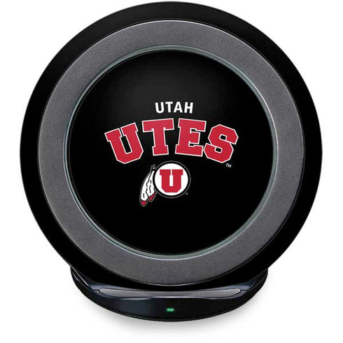 University of Utah Utes Logo Fast Charge Wireless Charging Stand Skin