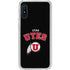 University of Utah Utes Logo Galaxy A10e Clear Case