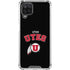 University of Utah Utes Logo Galaxy A12 Clear Case